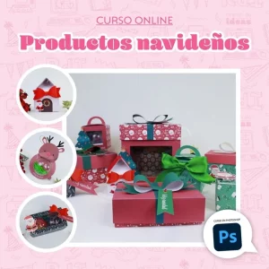 Productos Navideños en Photoshop