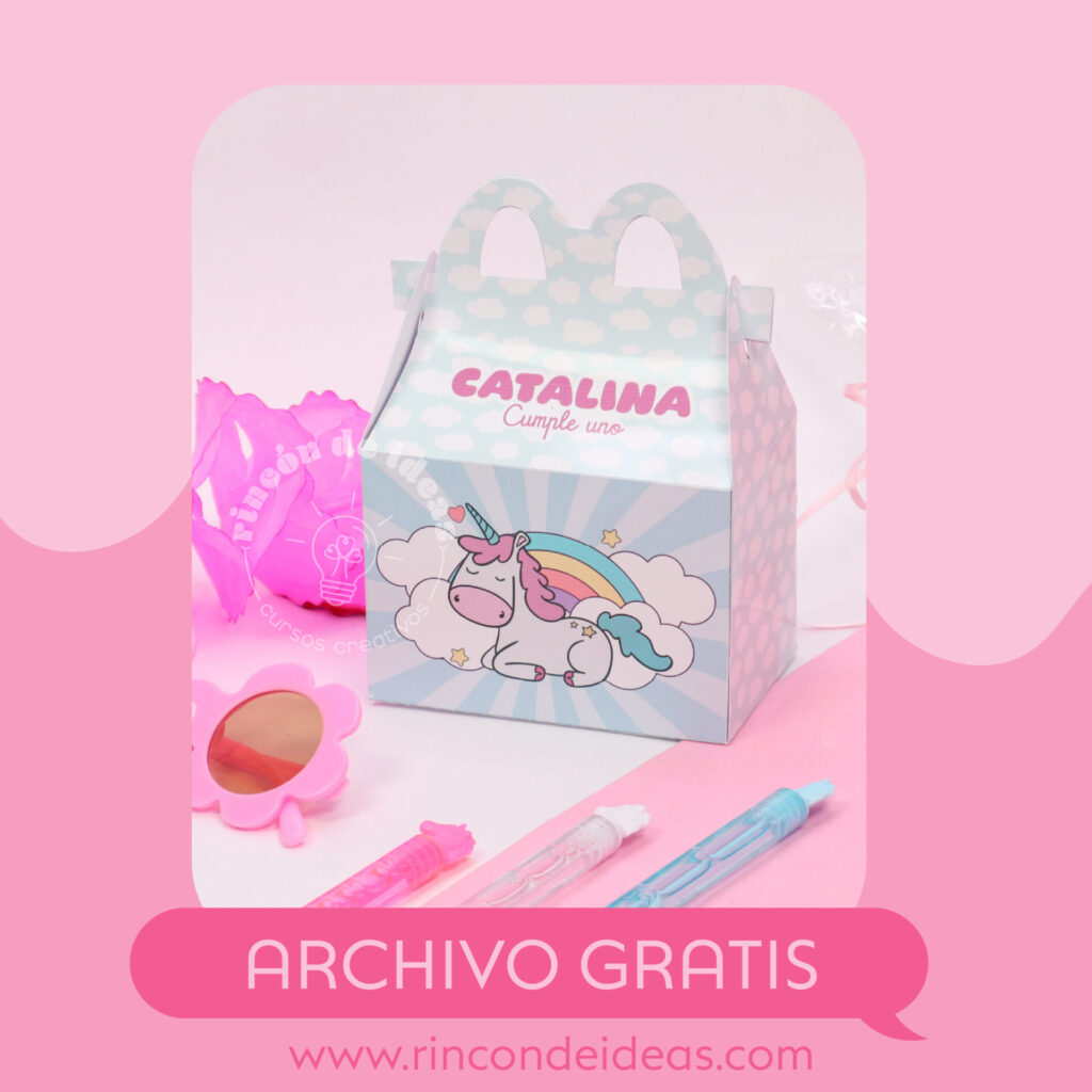 Molde Caja Mc editable GRATIS