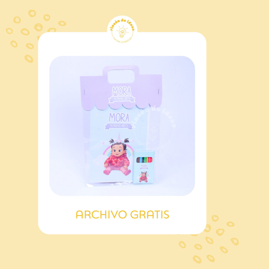 Kit para pintar: Bolsa y Caja GRATIS