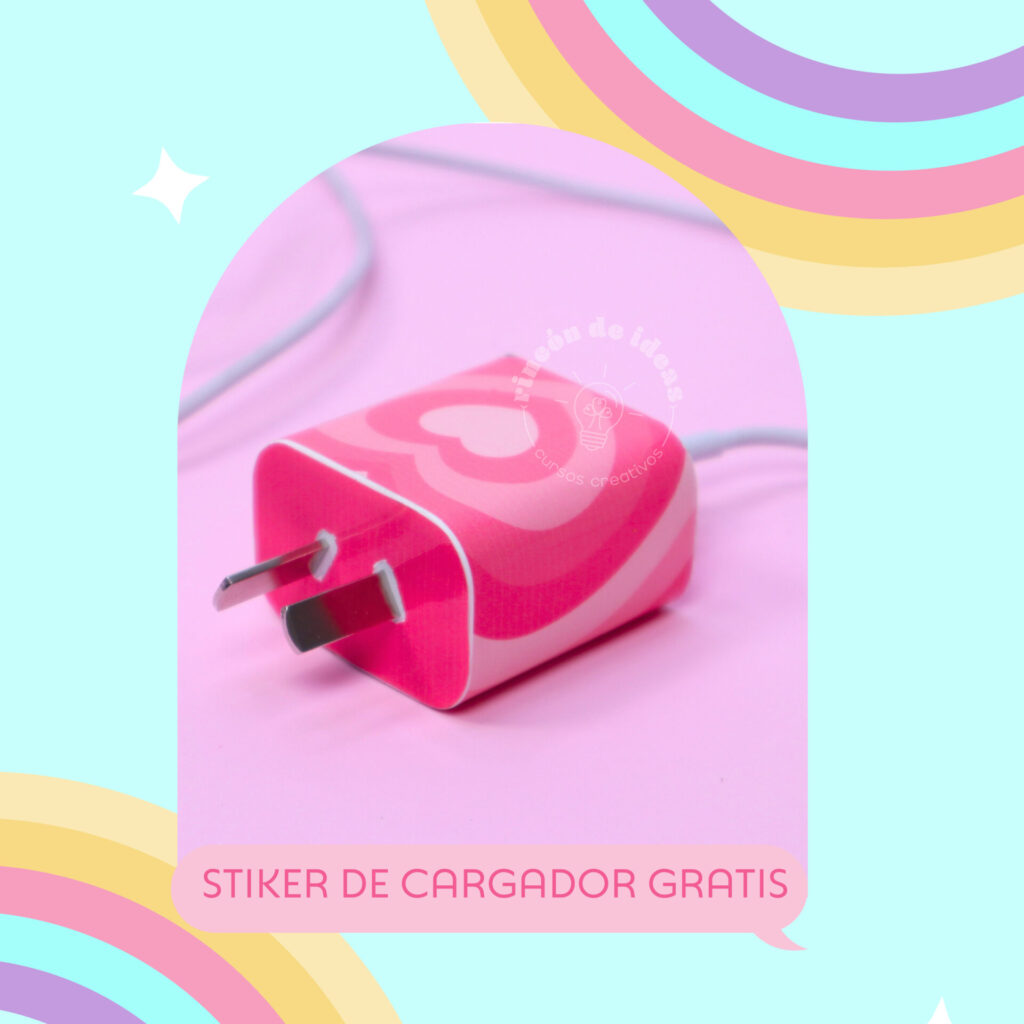 Molde Sticker para Cargador