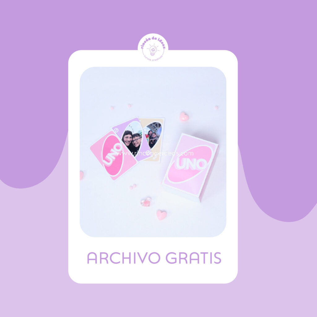 Cartas de Uno Editables GRATIS: Día de la madre